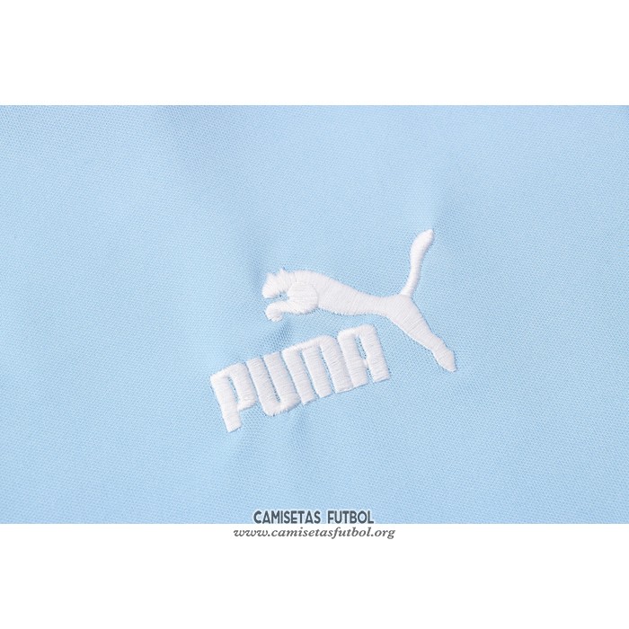 Chandal del Manchester City Manga Corta 2021/2022 Azul